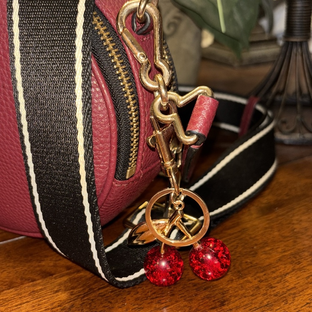 Marc Jacobs Burgundy Crossbody Bag - Picture 2 of 9